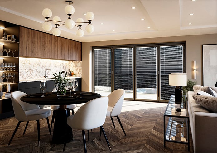 Spectrum, Matt Black - STICKFITLite Venetian Blind - Image 6